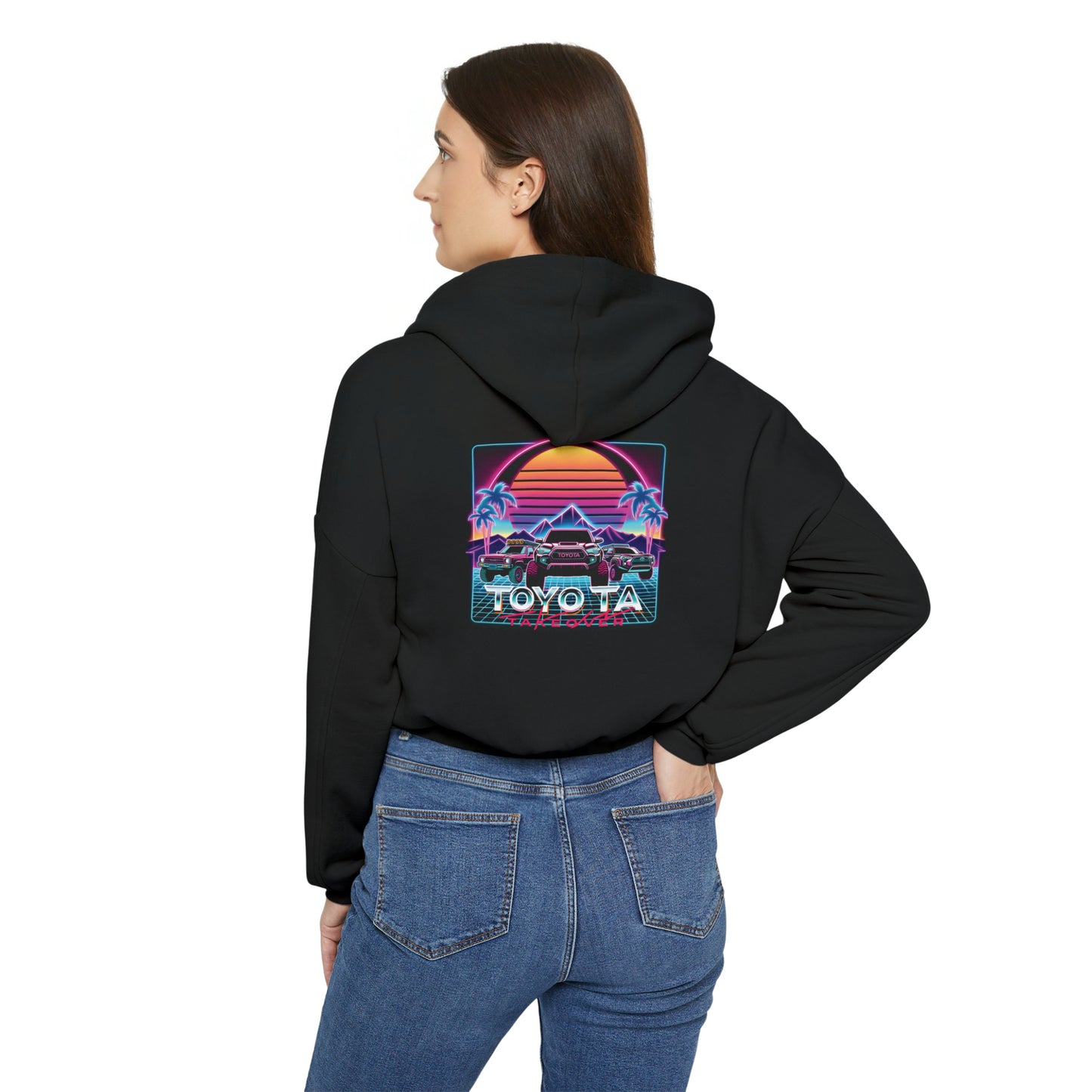 Toyota Takeover Cropped Hoodie